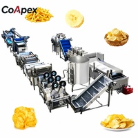 Ligne de production de chips de pommes de terre certifiée CE 150-300 kg/h avec support à vie