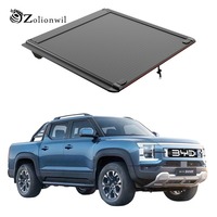 Zolionwil Cache-benne rétractable manuel à double verrouillage avec feu stop LED pour BYD Shark 6 2025 2026