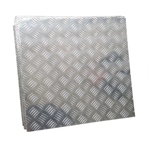 Plaque en acier à damier SS 201 304 304L 316 316L 430 436 439 409L 904L en acier inoxydable, plaque de sol antidérapante à damier - Product Image 1