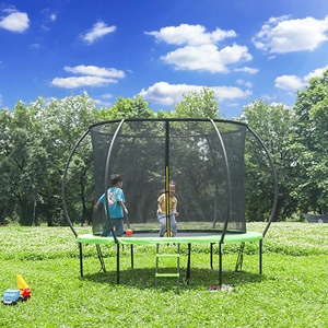<span class=keywords><strong>Trampoline</strong></span> rond Zoshine Bid Winner avec filet interne sans couture, ressorts à haute tension, pour l'extérieur, idéal pour la famille et le <span class=keywords><strong>fitness</strong></span> - Product Image 1