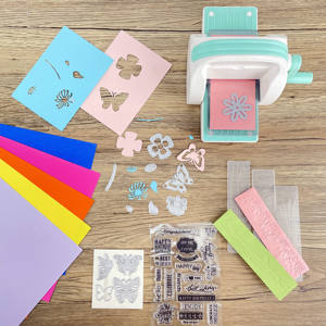 آلة يدوية صغيرة للحرف اليدوية وصناعة البطاقات، آلة قص وتنقيش يدوية للأشغال اليدوية وصناعة البطاقات - Product Image 5