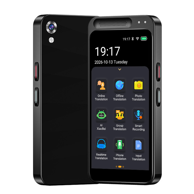 VORMOR Z6 New Arrival AI Intelligent Voice Translator 150 Languages Simultaneous Translation 4.1 Inch Photo Translation