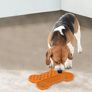 AFP Stress Relief Bone/Woofle/<strong>Duck</strong>/Ice Cream Silicone Pet Lick Mat Dog Lick Pad Slow <strong>Feeder</strong> Pet Licking Mat With Suction Cups - Product Image 3
