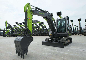 Mini-excavatrices hydrauliques sur chenilles Zoomlion ZE60G de 6 tonnes de qualité supérieure, vente directe d'usine avec pièces de rechange neuves pour godets - Product Image 6