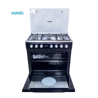 Four à pizza intégré Xunda, 30 pouces, en acier inoxydable, cuisinière à gaz 5 brûleurs, four autonome, cuisinière à gaz chinoise