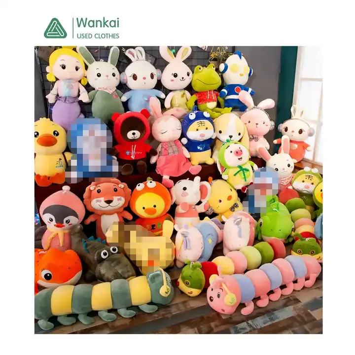 Cwanckai High Quality And Various Design Used Soft Toys Bales Container, Hot Selling Usa Used Hard Toys