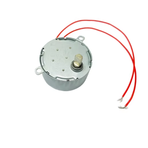 محرك متزامن TYJ49 محرك متزامن صغير 12 فولت AC-1 دورة في الدقيقة دوران محوري CCW 4W - Product Image 1