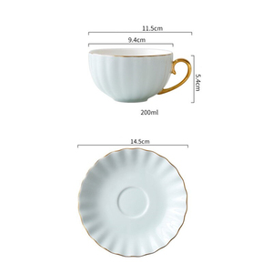 Popular New Design Optional Color High Quality Promotional China Milk <b>Coffee</b> <b>Tea</b> Cup and Saucer <b>Set</b> - Product Image 6