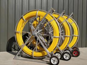 Máquina para Pasar Cable de Fibra Óptica, Varilla de Fibra de Vidrio de 6-16 mm, Herramienta para Tirar de Cable de Fibra Óptica - Product Image 4