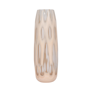 Vaso in vetro intagliato per decorazioni per la casa, vaso decorativo moderno per fiori, per soggiorno e camera da letto. - Product Image 1
