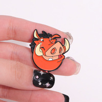 Insigne de Lion de danse de dessin animé drôle USA Hakuna Matata pin