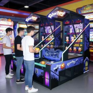 เครื่องเกมปาร์ตี้ฟักทอง เกมจำลองสถานการณ์ในอาร์เคด เครื่องยิงลูกบอล เครื่องยิงปืนขนาดใหญ่ อุปกรณ์วิดีโอเกมขนาดใหญ่ - Product Image 1
