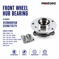 Roulement de roue avant complet OE 31206850158 et 31206775771 pour BMW Série 5 F18 – Pièce de rechange pour roue avant