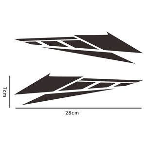 Calcomanías impermeables antiarañazos para caja trasera de motocicleta, <span class=keywords><strong>pegatinas</strong></span> con logotipo para Yamaha <span class=keywords><strong>Vespa</strong></span> Suzuki KTM, motocicletas y coches, 1 año de garantía - Product Image 1