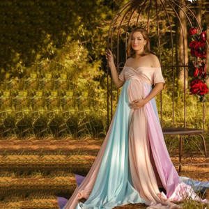 فستان سهرة dq868 حورية البحر أكمام طويلة مطرز رداء سهرة يزين فساتين حفلة موسيقية رسمية - Product Image 1