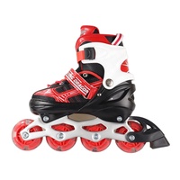 Vente en gros FLYINC DRAGON 4 Patins à roulettes en ligne réglables avec roues LED clignotantes, roulement ABEC-7, châssis en aluminium