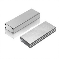 Boîtier de projet en aluminium extrudé sur mesure, monté au mur, robuste, en métal, pour équipement minier