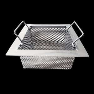 Cestello traforato in acciaio inossidabile per pulire il vassoio per strumenti con Design a rete - Product Image 3