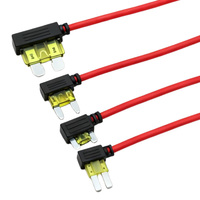 Fusibles miniatures en plastique direct usine 10A/15A/20A, fusibles électriques de voiture, fusibles à lame ATO, rallonge de circuit