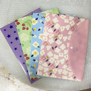 <span class=keywords><strong>Pochette</strong></span> en PVC de style simple, sac transparent esthétique, fournitures scolaires, étui à stylos, porte-documents - Product Image 4