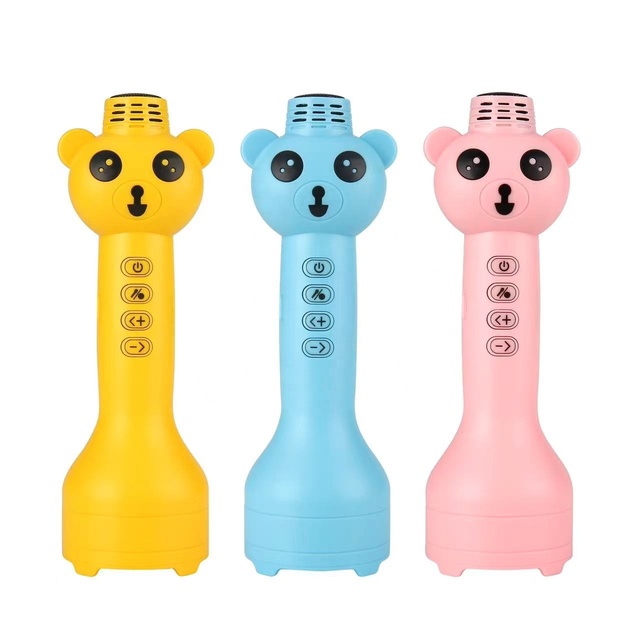 Wireless Microphone for Iphone House Party Karaoke Microphone Kids Mic With Speaker Children Microphone Toy