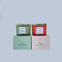 Bougie parfumée artisanale Wick Wood Malone, parfumée à la paraffine biologique, senteur de soja, senteur méditative naturelle, Malone Jo Candle