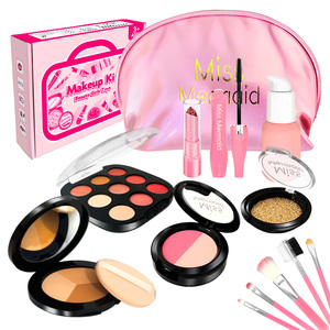 Kit de Maquillage en Plastique Non Toxique pour Enfants Filles, Set de Jouets de Simulation Cosmétique pour Jeu d'Imitation, Dropshipping Shopify - Product Image 1