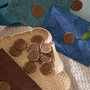 Tùy Chỉnh Linen Tự Làm Màu Đỏ Trắng Thiệp Mời Đám Cưới Phong Bì Với Bưu Thiếp Bìa Quà Tặng Bọc Giáng Sinh Mariage Xin Chúc Mừng - Product Image 5