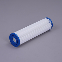 Cartouche filtrante personnalisable bleu + blanc PP discount piscine SPA lavable