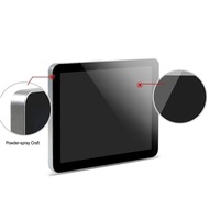 Dikey Multimedya Reklam Ekranı WiFi İşlevi 500 Cd/m Parlaklık Mini-LED Arka Aydınlatmalı IPS Panel RGB Renk Gamı
