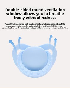 BPA Free <strong>Adult</strong> Silicone <strong>Pacifier</strong> for Stress Relaxation and Anxiety Management Comfortable Mouth Shield for <strong>Sleep</strong> - Product Image 2