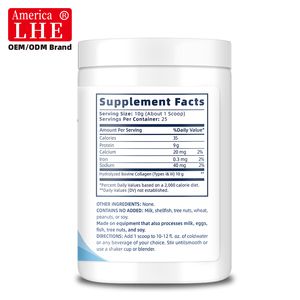 Poudre de collagène hydrolysé Shecome 250g pour soutenir la santé des os chez les femmes et les hommes - Complément de collagène - Product Image 5