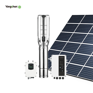 4inch 2.2kw 35m³/h Stainless Steel Submersible Ac Mppt Controller Water Borehole <b>Pump</b> <b>Solar</b> for Deep Well 4TY3-120/17SP-2200W/20 - Product Image 3