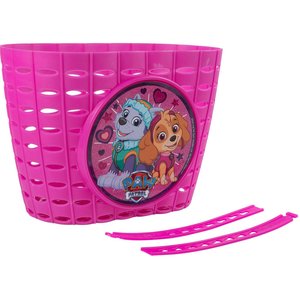 Cestino portaoggetti Paw Patrol per bicicletta da bambina, colore rosa - Product Image 1