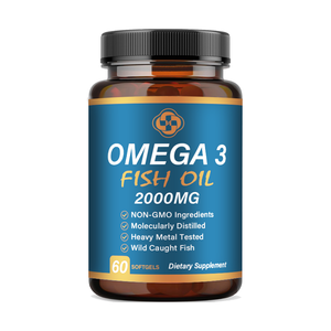 อาหารเสริมน้ำมันปลา1000มก. EPA <span class=keywords><strong>DHA</strong></span> Omega 3แคปซูล - Product Image 6