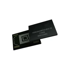 Disponibile IC FLASH 64GBIT EMMC 100FBGA chip di memoria FEMC008GTTE7-T13-17