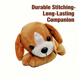 Fabrika fiyat interaktif peluş köpek oyuncak sevimli <span class=keywords><strong>Pug</strong></span> yavru dolması hayvan oyuncak köpek ev dekorasyon için - Product Image 4