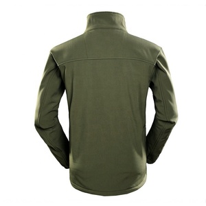 <strong>Men's</strong> <strong>Cheap</strong> Custom Color Size Plain Windproof <strong>Waterproof</strong> Fleece Lined Softshell <strong>Jacket</strong> With Logo for Unisex Outdoor Sport - Product Image 4