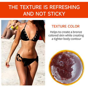 Etiqueta privada 150ml Gel de bronceado suave orgánico extremo loción de bronceado cuerpo Mineral jalea crema aceite loción varita para bronceado <span class=keywords><strong>Solarium</strong></span> - Product Image 5