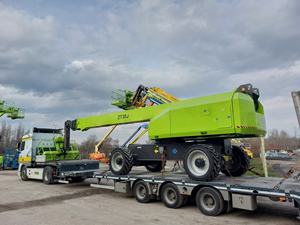 प्रसिद्ध ब्रांड चीनी उत्पाद हवाई कार्य मंच 38 मीटर की ऊंचाई zt38j टेलीस्कोपिक बूस्ट लिफ्ट - Product Image 4