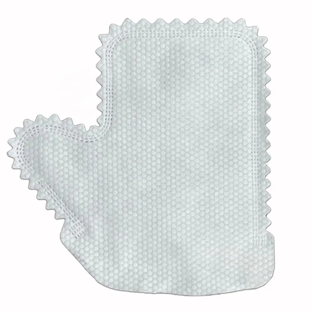DS1461 100Pcs Thicken Dust Wipe Wieder verwendbarer Mitt Mikro faser Stauben tfernung Reinigungs handschuhe Weiße Mikrofaser-Staub handschuhe