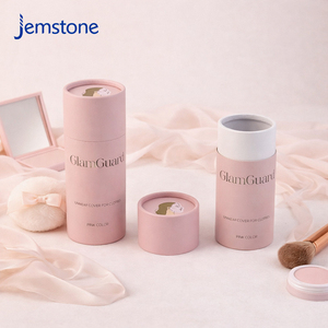 Envase de Tubo de Papel Kraft Compostable Impreso Personalizado para Cosméticos, Envase de Tubo de Papel para Crema Facial y Perfume - Product Image 4
