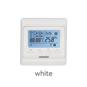 Termostato programable, termostato de ambiente, termostato controlador de temperatura de pared Digital para calefacción por suelo radiante