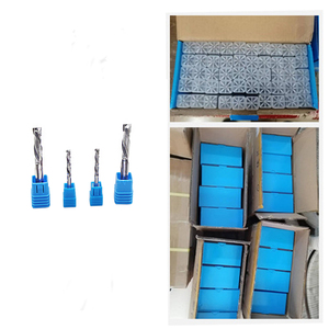 Fresa espiral TCT de 2/3/4 filos de carburo de tungsteno para fresado CNC de madera, ODM OEM, fresa resistente al desgaste - Product Image 5
