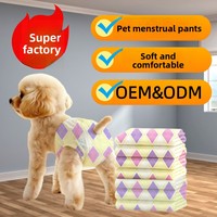 Couches pour chiens imperméables en tissu non tissé, culottes d'apprentissage de la propreté pour petits chiens, fournitures du Shandong