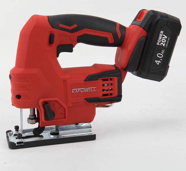 KAFUWELL Cordless Lithium Electric Jig Saw Rechargeable Electric Curve Saw Multifunction Wood Curved Cutting Tools