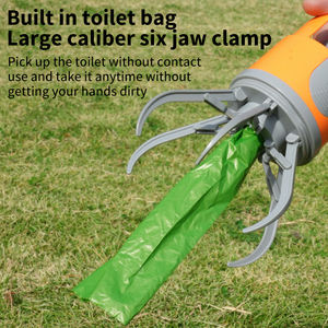 Groothandel Ht41 Abs Hond Afval Plukker Klauw Grijper Eco-Vriendelijke Modieuze Draagbare Hygiënische Plukker Voor Buiten Herbruikbaar Wasbaar - Product Image 6