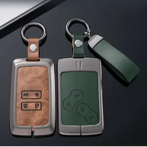 Cover chiave <span class=keywords><strong>auto</strong></span> in pelle per Renault Austral Kadjar Clio Megane Captur Arkana Koleos Zoe Scenic <span class=keywords><strong>Dacia</strong></span> Sandero <span class=keywords><strong>Duster</strong></span> Logan Jogger - Product Image 5