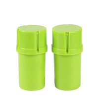 Nouveau moulin à herbes en plastique en forme de bouteille, style poubelle, pour tabac, accessoires pour fumeurs