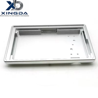 Boîtier électronique en profilé d'extrusion en alliage d'aluminium usiné par CNC, IP54, personnalisable
